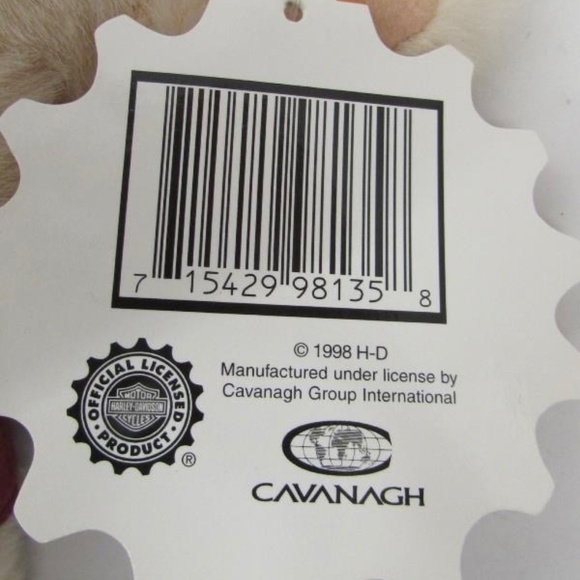 Vintage Holiday Harley Hog , with Original Tags, 1998 Christmas Edition - Picture 8 of 8